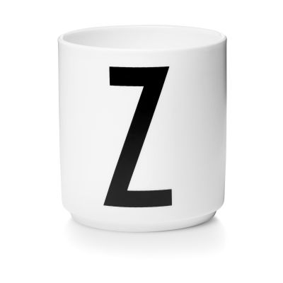 Buchstabenbecher / Porzellantasse Design Letters Z